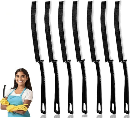 7 PCS Crevice Cleaning Brush,Hard Bristle Crevice Cleaning Brush,Crevice Cleaning Tool is Effective to Clean The Small Gap of Kitchen, tolilet and Windows. (7pcs)
