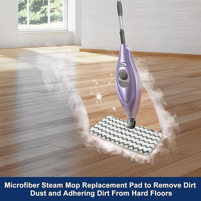 3 Pack Steam Mop Replacement Pads for Shark Steam Mops S3500 Series S3501 S3601 S3550 S3901 SE450 S3801CO S3601D S2901 S2902 Shark Steam Pocket Mop, Reusable Heavy Scrub Steam Mop Pads to Floor Clean