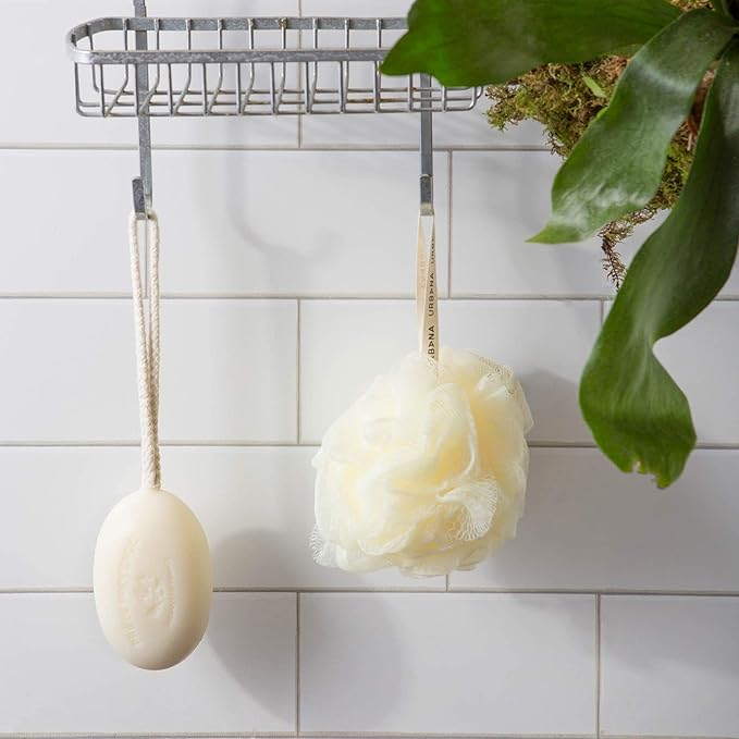 Pre de Provence Soap on a Rope Shea Butter Enriched French Bar Soap, 200g, Mirabelle