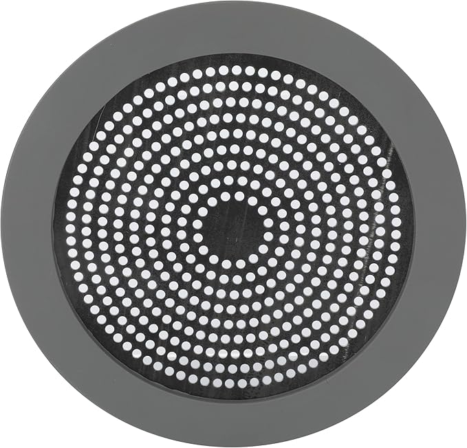 Danco 11085 Shower Drain Strainer, 5-3/4 inch, Matte Black