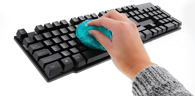 Xtreme Dust Cleaning Gel for Computers, Keyboards, Electronics, Car Interiors, and More, Designed to Easily Remove Dust and Dirt from Hard-to-Reach Places, Electronic Safe, 3.5 oz