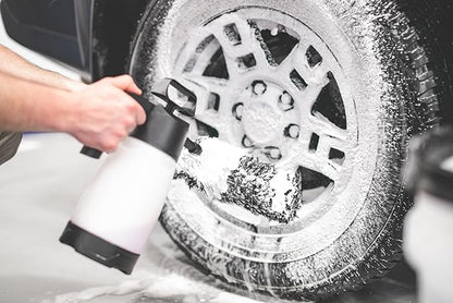 Detail Factory - Wheel Brush Kit with Interchangeable Microfiber Covers - Ultra-Soft Cleaning, Washing and Detailing Wheels, Tires, and Rims - Avalanche