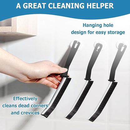10pcs Crevice Cleaning Brush, Hard Bristle Crevice Cleaning Brush，Household Cleaning Brushes, Gap Cleaning Brushes for Toilet, Bathrooms, Kitchens, Bathtub, Sink, Windows