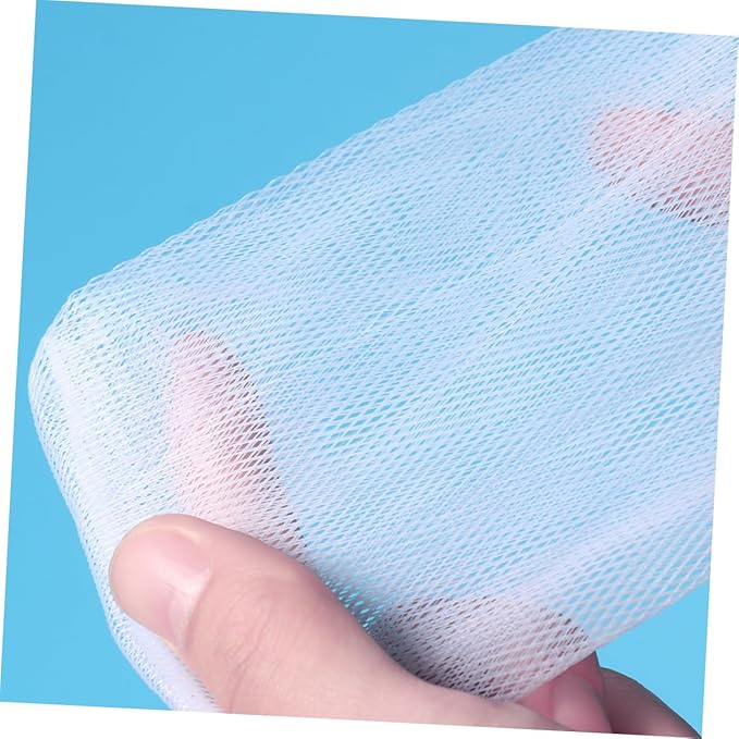 FRCOLOR 10 PCS Exfoliating Mesh Soap Saver Pouch Bag Sack Sponge…