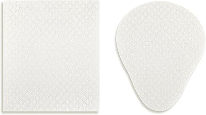 DEMDACO Reusable Biodegradable Kitchen Cleaning Dish Cloth from Design Serving Collection 6 x 7 Inch Cotton Blend Berry Good Day Strawberry Assorted Set of 2
