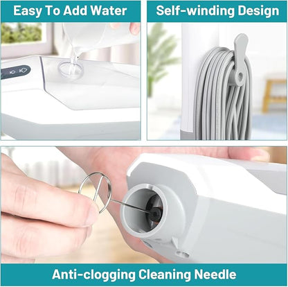 Steam Mop for Floor Cleaning, 12 in 1 Handheld Steam Cleaner for Home, Floor Steamer for Hardwood Windows Tile Laminate Shutter & Clothes with Attachments (grey)