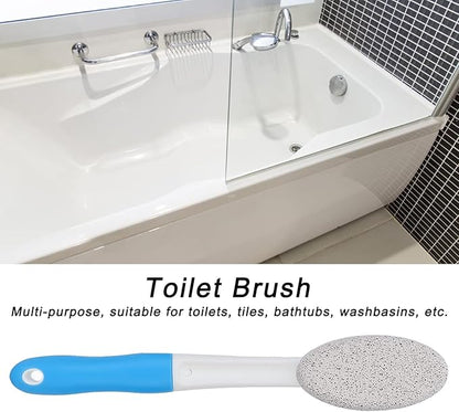 Pumice Cleaning Stone with Handle, Pumice Stone Cleaning Brush Toilet Bowl Cleaner for Household Sink Pool Bathroom Kitchen