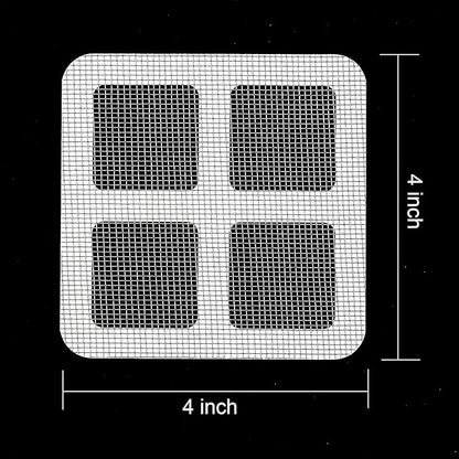 Shower Drain Cover Hair Catcher - 50 Pcs Disposable Hair Drain Stickers Shower Drain Mesh Stickers, Bathroom, Laundry, Bathtub, Kitchen, Sink, for Human and pet Hair (50)