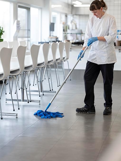 Vikan Microfiber Socket Mop, White