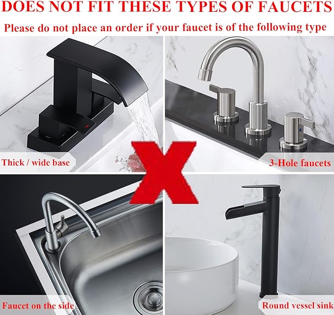 YATOISUR Sink Splash Guard 14.4” x 5.4” - Sink Faucet Mat with Faucet Water Catcher Mat & Soap Dish & Sponge Holder 3 in 1 - Silicone Faucet Handle Drip Catcher Tray for Kitchen RV & Bar Faucet, Grey