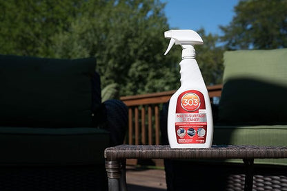 303 Products Multi-Surface Cleaner Spray, Residue-Free Cleaning for Vinyl, Fabric, Plastic & More – Safe on All Water-Safe Surfaces, Sunbrella Recommended, 32 oz