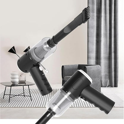 Portable Car Vacuum Cleaner, Handheld Wireless Mini Vacuum, Compact Dust Buster with 2-in-1 Nozzle, Detachable Washable Filter, Handheld Vacuum for Home,Car, Office Desk, Keyboards