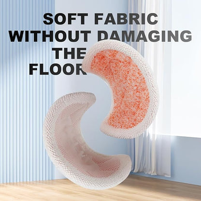 Pads for Shark Steam Scrub Mop: 12 Pack Spin Mop Refills Fit for Shark S7000 S7001 S7000C S7201 S7000AMZ S8201 S8001 S8000 Steam and Scrub Pads - Hard Floor Steam Mop Washable Pads S7001TGT