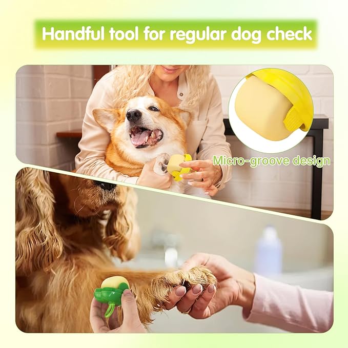 2PCS Portable Mini Lint Rollers, Reusable Washable Lint Rollers for Clothes Car Seats with Protective Cap, Travel Portable Lint Roller - Fits in Wallet, Pet Hair Remover(Green)