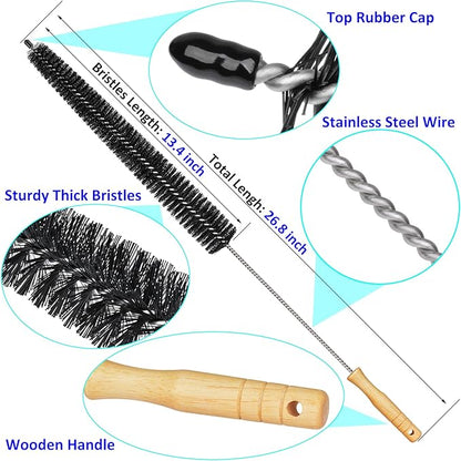 ADQ566564 Lint Filter Replacement for LG and Kenmore Dryers, New Version ADQ566564 Filter (Bottom with Notches), Ultra Durable Lint Screen Trap with Dryer Vent Lint Brush