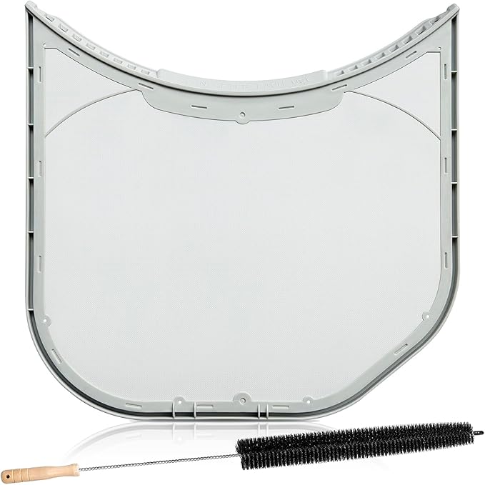ADQ56656403 Dryer Lint Filter Replacement for LG Dryer & WashTowers, Durable Dryer Lint Screen Trap with Dryer Vent Lint Brush - Replaces ADQ56656403 AP4457244 1462822 AP7012980 PS16546780