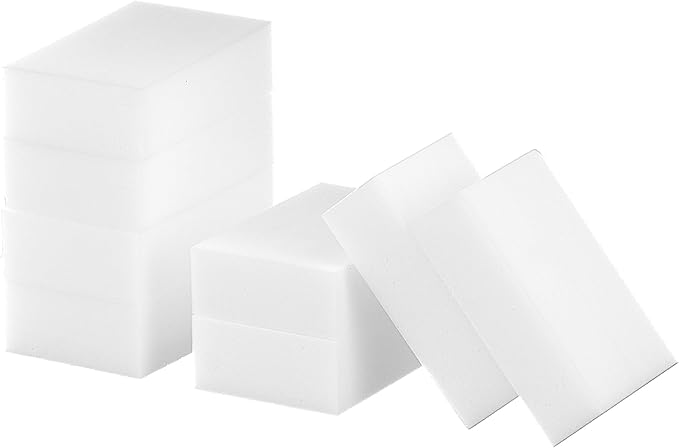 Superior Eraser Sponge 8 Pack- Miracle Cleaning Sponge for Floor, Wall, Furniture Removes: Scuffmarks, Dirt, and Tough Stains