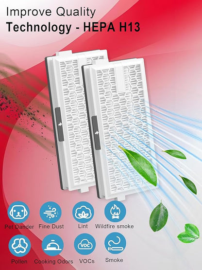 3 Pack Activated Carbon HEPA Airclean filters Replacement for Miele SF-HA 50, for Compact C1/C2, Complete C2/C3, S4, S5, S6, S8, S4000-4999, S5000-S5999, S6000-S6999, S8000-S8999 Vacuum Cleaner