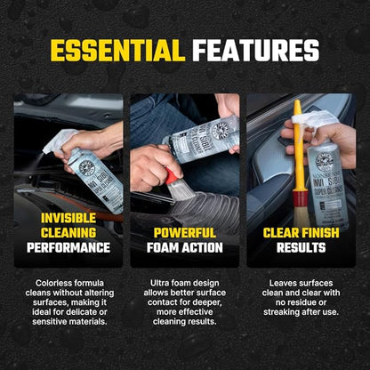 Chemical Guys Nonsense, Odorless Cleaner For Car Interior and Exterior All Purpose Cleaning Spray for Vinyl, Rubber, Plastic, Carpet, Upholstery, and Engine Bays Foaming Deep Cleaning Formula 16 oz