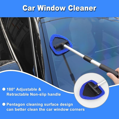 17pcs Car Detailing Kit Interior Cleaner, Car Interior Cleaning Kit with Handheld Car Vacuum, Car Detailing Brushes, Windshield Cleaning Tool, Car Cleaning Supplies, Car Accessories for Men, Women