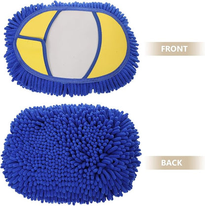 Zerodeko 1pc Microfiber Car Wash Mop Chenille Brush for Car Cleaning Wash Mop Kit