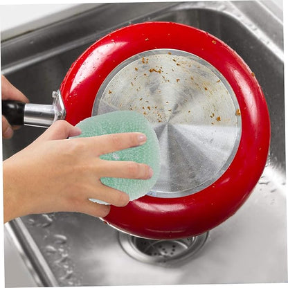 VALICLUD 1set Scouring Balls for Kitchen Cleaning High Performance Cookware Scrubber Balls Durable Dish Washing Scrubbers Lightweight Portable for Home Outdoor Use 12pcs