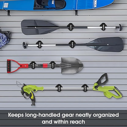 2 Pack Heavy Duty Magnetic Shovel Holder for Truck with Adjustable Strap, No-Drill Strong Magnet Mount Rack for Flag, Utility Tool, Axe, Stable Organizer for RV, Garage, Trailer, Cruise, ATV Storage