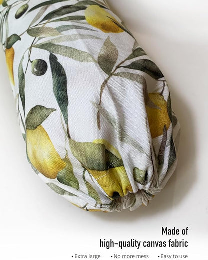 Lemon Plastic Bag Holder,Grocery Bag Holder Organizer Storage for Plastic Bags Groceries Store 23" x 9"
