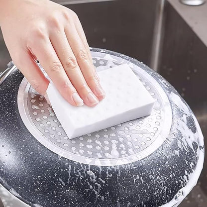 30PCS Magic Sponge Eraser - 2X Density Sponge Foam Cleaning Pads for Kitchen, Bathroom, Furniture, Leather, Floor,Car Cleaning Tool 100x60x20mm