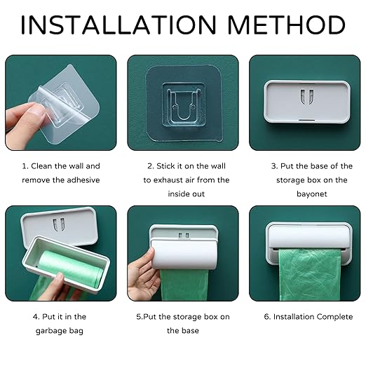 2 Pcs Small Bin Liner Kit,Trash Bag Dispenser for Bottom of Can,Trash Can Liner Dispenser,Trash Can Bag Dispenser,Small Trash Bag Dispenser,Fine Liner Trash Bags,for Kitchen Bathroom Toilet