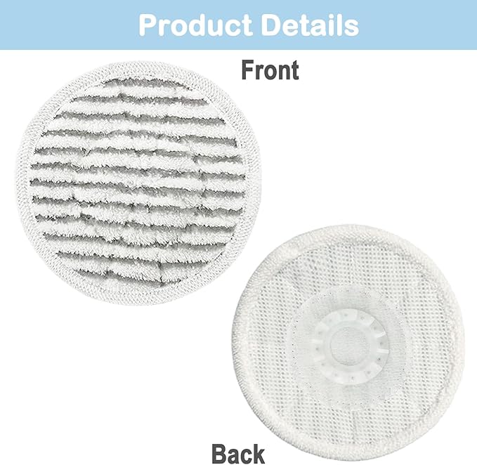 16 Pack S7001 Pads Replacement Steam Mop Pads for Shark S7001 S8201 S7201 S7000AMZ S8001 S7000 S7005 S7020 Series Steam Mop Pads,Steam & Scrub All-in-One Scrubbing Mop Pads,Compare Part #:XKITP7000