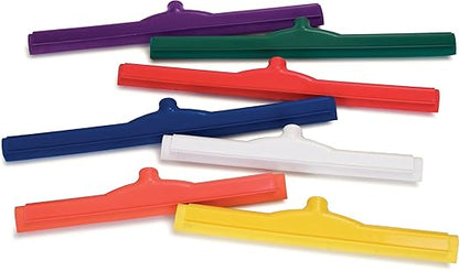 Carlisle FoodService Products 4156809 Spectrum Double Foam Rubber Floor Squeegee, 24" Length, Green (Case of 6)