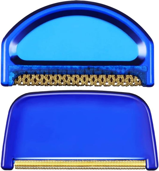 2 Pieces Cashmere Fine Wool Clothes Sweater Combs and Sweater Fabric Shaver, Multi-Fabric Garments De-Pilling De-Fuzzing Lint Fuzz Balls Cleaning Tools to Remove Pills, Fuzz and Lint from Clothes
