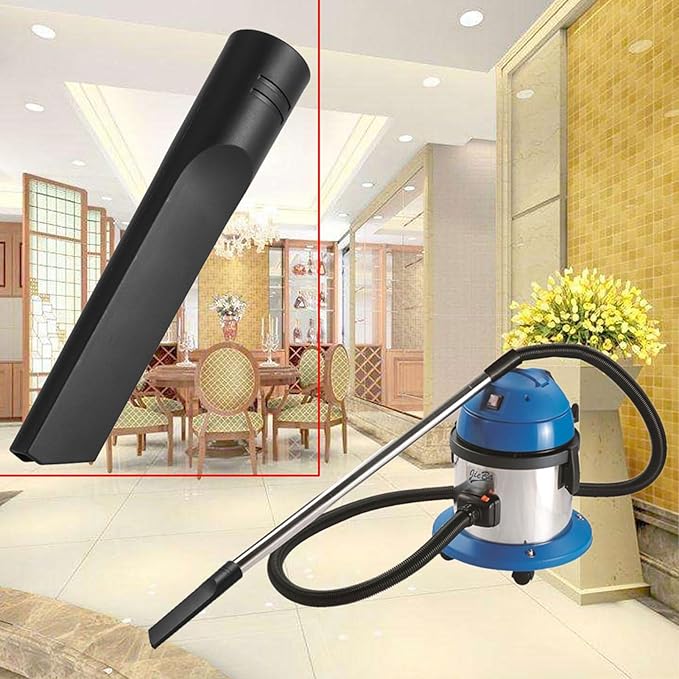 35mm/1.38in Vacuum Cleaner Nozzle, Vacuum Crevice Tool, Crevice Tool Vacuum Attachment, Home Vacuum Cleaner Accessories Flat Seam Nozzle Suction (Length 8.27in)