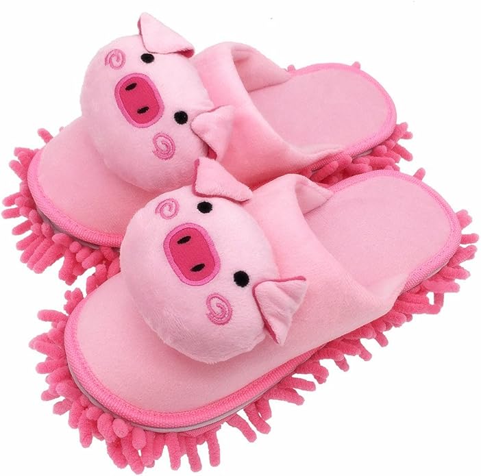 Selric Super Chenille Microfiber Washable Mop Slippers Shoes, Detachable Mopping Shoes, Floor Dust Dirt Hair Cleaner, Multi-sizes Multi-Colors Available