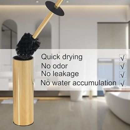 BGL Toilet Brush and Holder,Stainless Steel Toilet Brushes for Bathroom, Toilet Bowl Brush