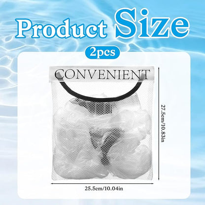 2 Pack Plastic Bag Holder, Plastic Bag Organizer Trash Bags Holder Sticky, Plastic-Bags Holders for Cabinet Garbage-Bag Dispenser Trash-Bag Organizer for Home Kitchen Grocery-Plastics Shopping Garbage