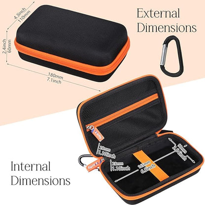 Case for WOLFBOX MegaFlow 50/ MF50/ VASSON/ZOAIVR Electric Air Duster, Travel Portable Hard Storage Bag(Case Only)