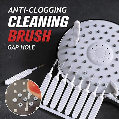 Gap Hole Anti-Clogging Cleaning Brush, 2026 Upgrade Shower Head Brush Shower Head Cleaning Brush Shower Head Cleaner Tool Multifunctional Shower Head Cleaning Brushes for Household Bathroom (40Pack)