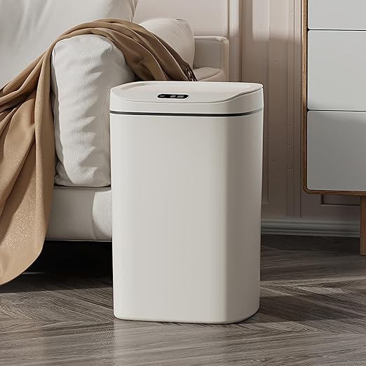 Smart Trash can, Easily Opened with a Wave of Your Hand, Tightly Sealed, Effectively Blocking Odors, Keeping The air Fresh, Stylish in Appearance, Sturdy and Durable, Easy to Clean. (Medium)