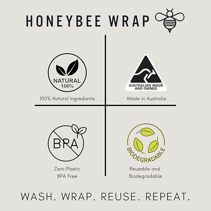 Bread Food Wrap Swirl, 21 x 18 inches, GOTS Certified 100% Organic Cotton. Beeswax, Reusable and Compostable.