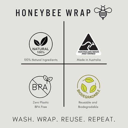 Bread Food Wrap Swirl, 21 x 18 inches, GOTS Certified 100% Organic Cotton. Beeswax, Reusable and Compostable.