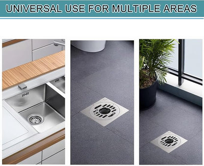 400 PCS Disposable Kitchen Sink Strainer Mesh Bag, Ultra-Fine Elastic Anti-Clogging Drain Filter Net, Universal Fit for Kitchen Bath Sink Strainers, Food Waste Debris Catcher, Drain Cover Strainer Bag