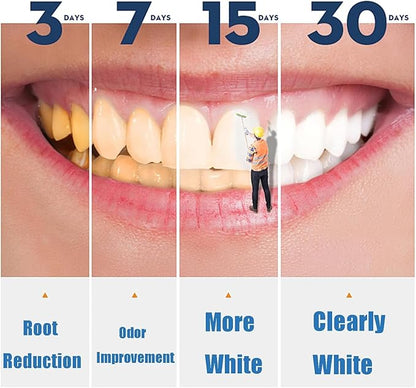 Extra Strength Instant Results Teeth Whitening Pen for Adults, Power Swabs for Teeth as Seen on TV, in Between Teeth Stain Remover, Teeth Whitening Pen for Pets, Freshens Breath (4)