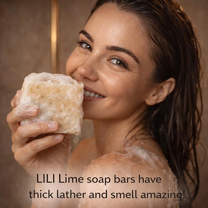 Goat Milk Soap Bar 3.5 oz + Free Soap Dish - Handmade Natural Face & Body Soap - Raw Goat Milk - Gift for Men & Women - No Dyes, Long-Lasting, Moisturizing for Sensative Skin (Lavender)