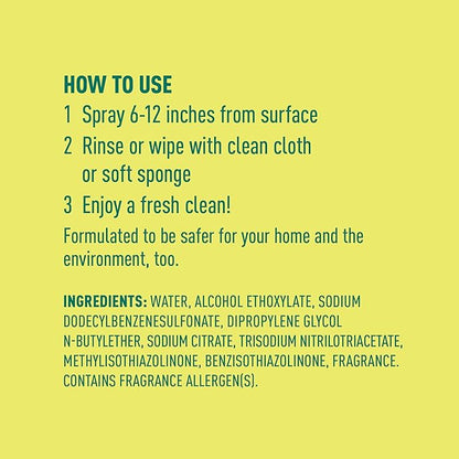 Amazon Basics All Purpose Cleaner, Lemon Scent, 32 fl oz, Pack of 2 (Previously Presto!)