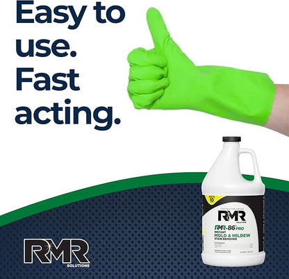 RMR-86 Pro Contractor Grade Mold Stain & Mildew Stain Remover and RMR Botanical Disinfectant Cleaner Mold Remover Bundle