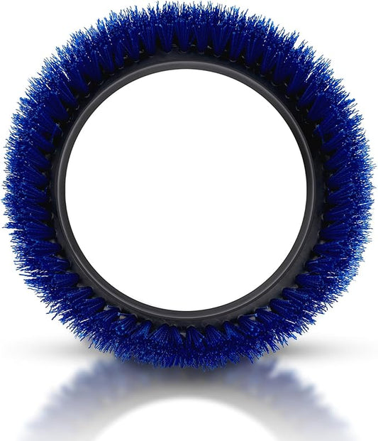 237058 Blue Crimped Polypropylene Scrub Orbiter Brush Replacement for Oreck Commercial ORB550MC, ORB600MW, ORB700MC Orbiter Floor Machines, for Bissell BGEM9000