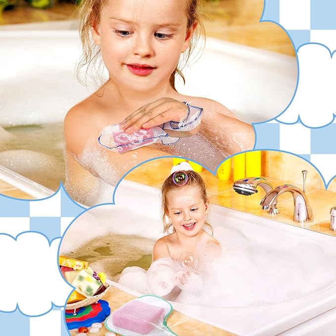 8 Pcs Soap Bar Saver Bag to Preserve Soap Mesh Pouch for Shower Body Wash Conditioner Shampoo Bar Holder, 8 Colors