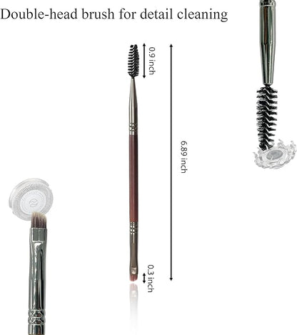 Rotary Electric Shaver Head Shaver Cleaning Brush Shaver Maintenance Kit for Philips, Remington, Freebird, Skull - Diamond Sharpening Stone, Easy Grip, Deep Clean, Sharpen Blades, Prolong Lifespan